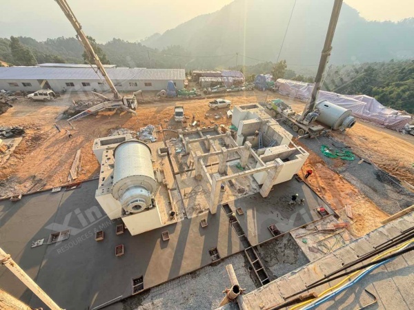 老挝2000t/d金矿选矿 老挝2000t/d金矿选矿