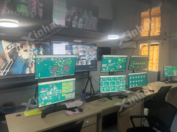 印尼石灰石项目控制室