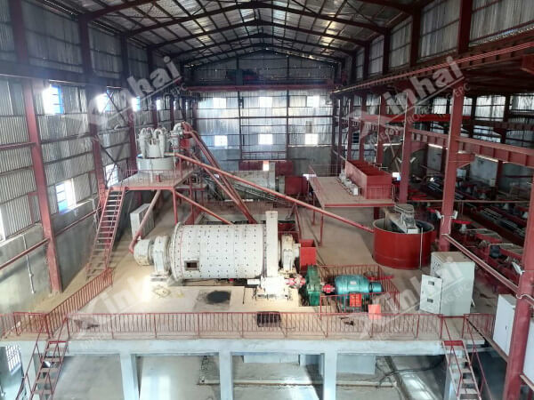 20吨球磨机应用于铜矿选厂